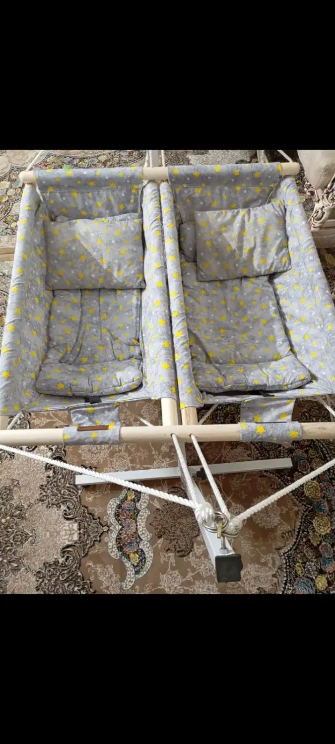 گهواره دوقلو درحد|اسباب و اثاث بچه|قرچک, شهرک مهستان|دیوار