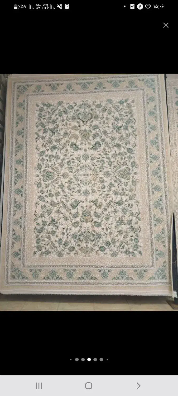 دوعدد ۹متری و۶متری گل برجسته ۱۲۰۰ ۳۶۰۰تراکم|فرش|بروجرد, |دیوار