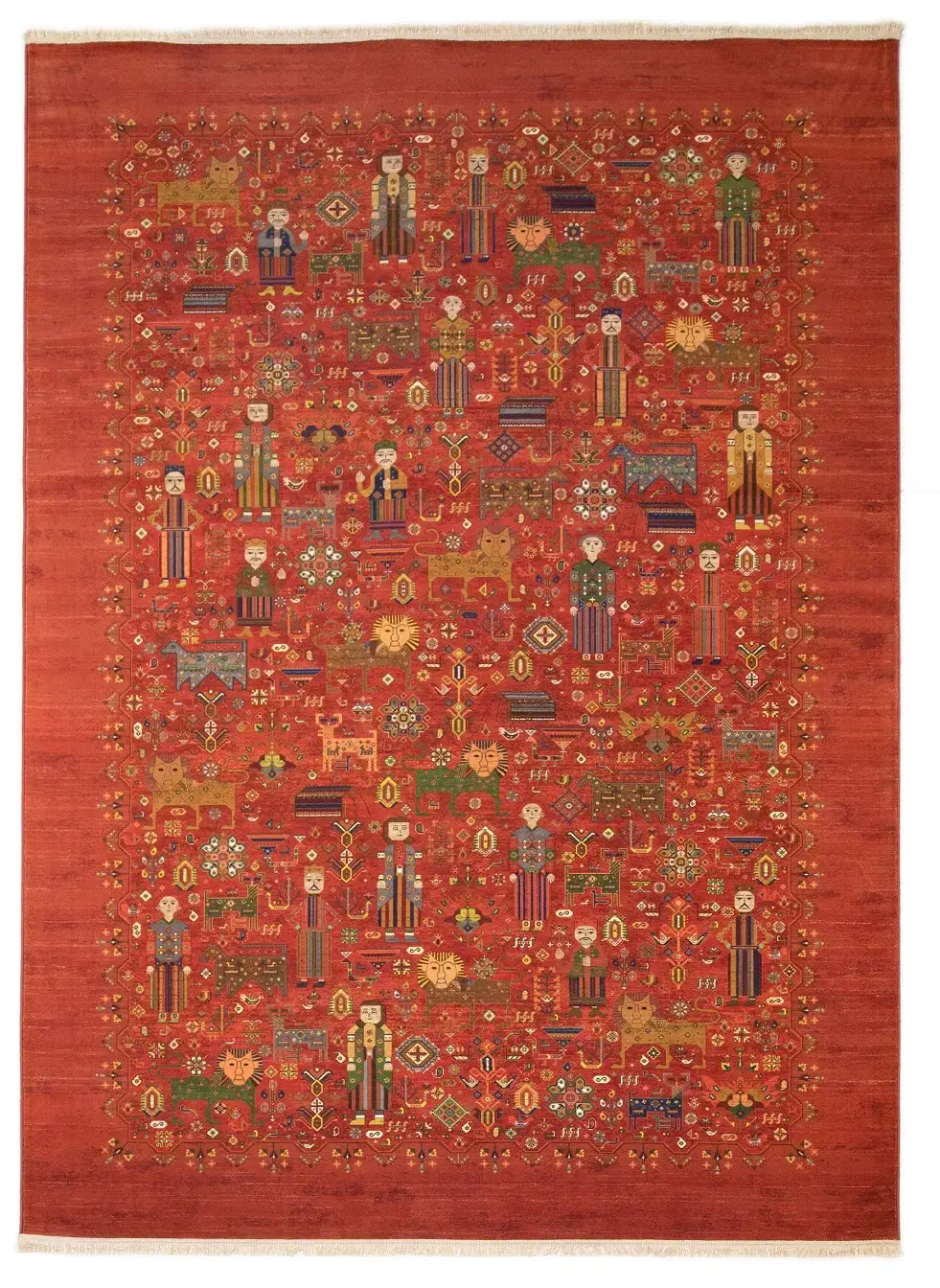 فرش مرینوس/فرش ابریشم گونه/دیاموند|فرش|قشم, |دیوار