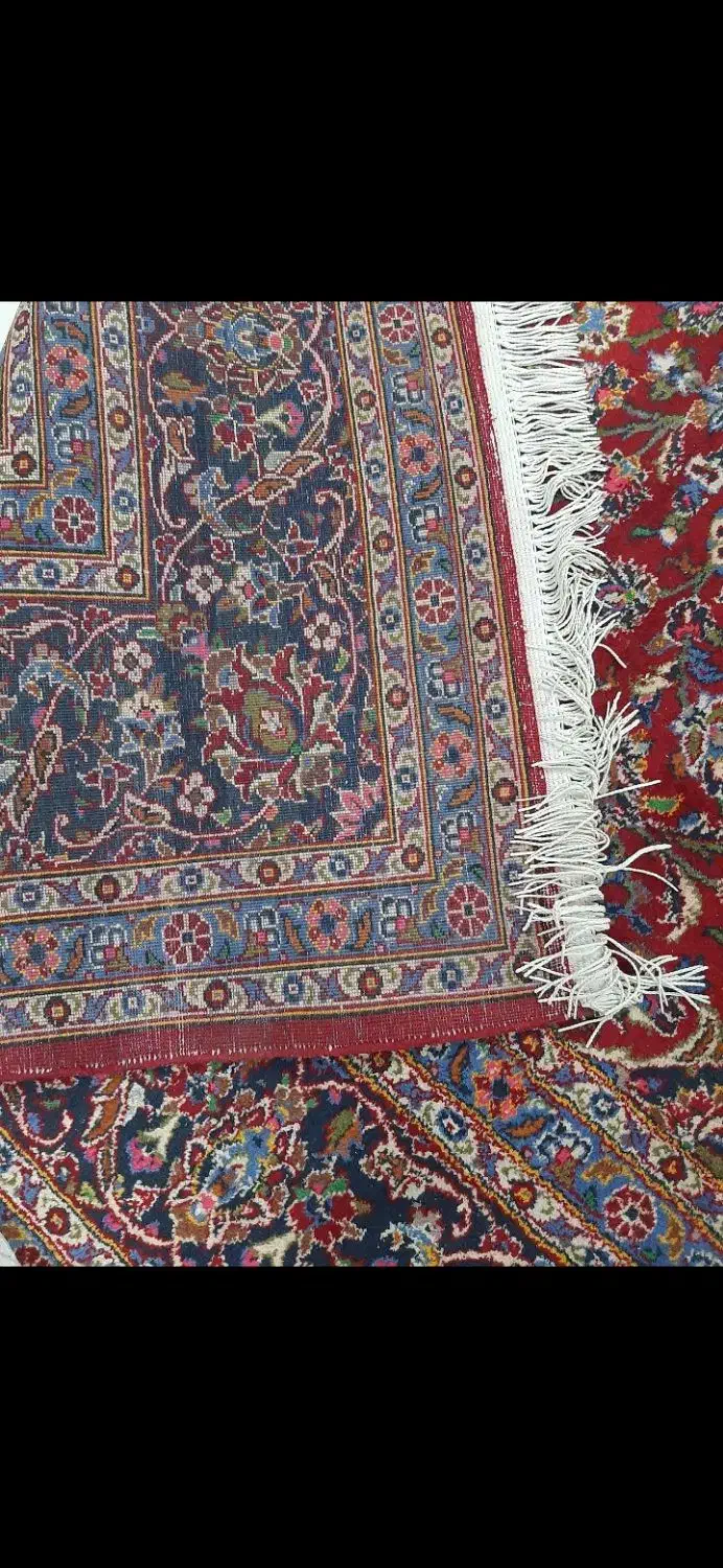 فرش دستباف نجف آبادی ۱۲ متری سالم وتمیز|فرش|فولادشهر, مسکن مهر فولادشهر|دیوار