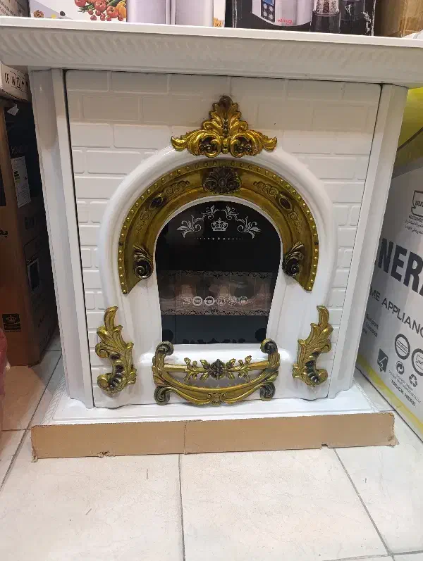 بخاری گازی شومینه با دو سایز بزرگ و کوچک|بخاری، هیتر، شومینه|سهند, |دیوار