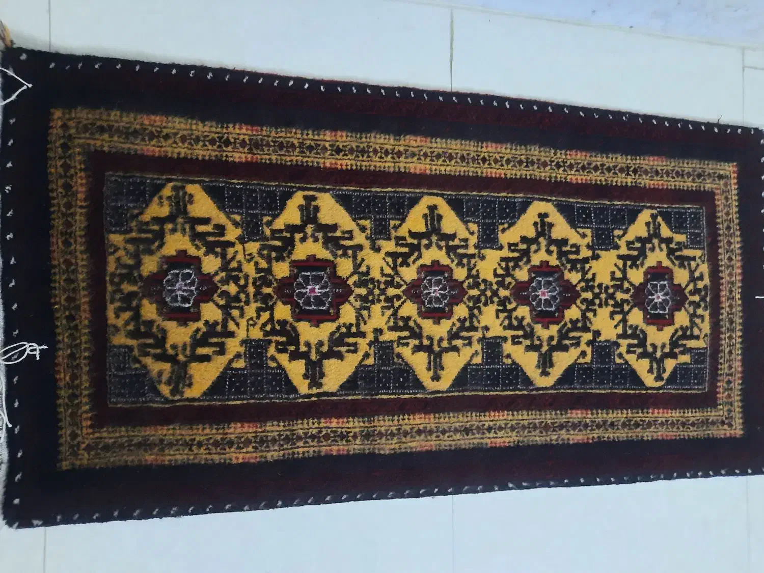 قالیچه دست بافت|پادری|تربتحیدریه, کوه سنگی|دیوار