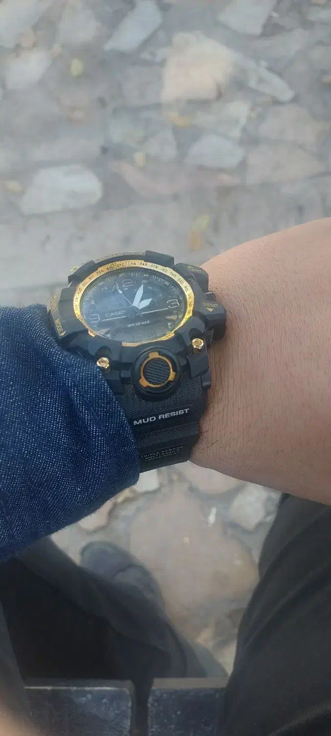 ساعت جی شوک بند مشکی|ساعت|آباده, |دیوار