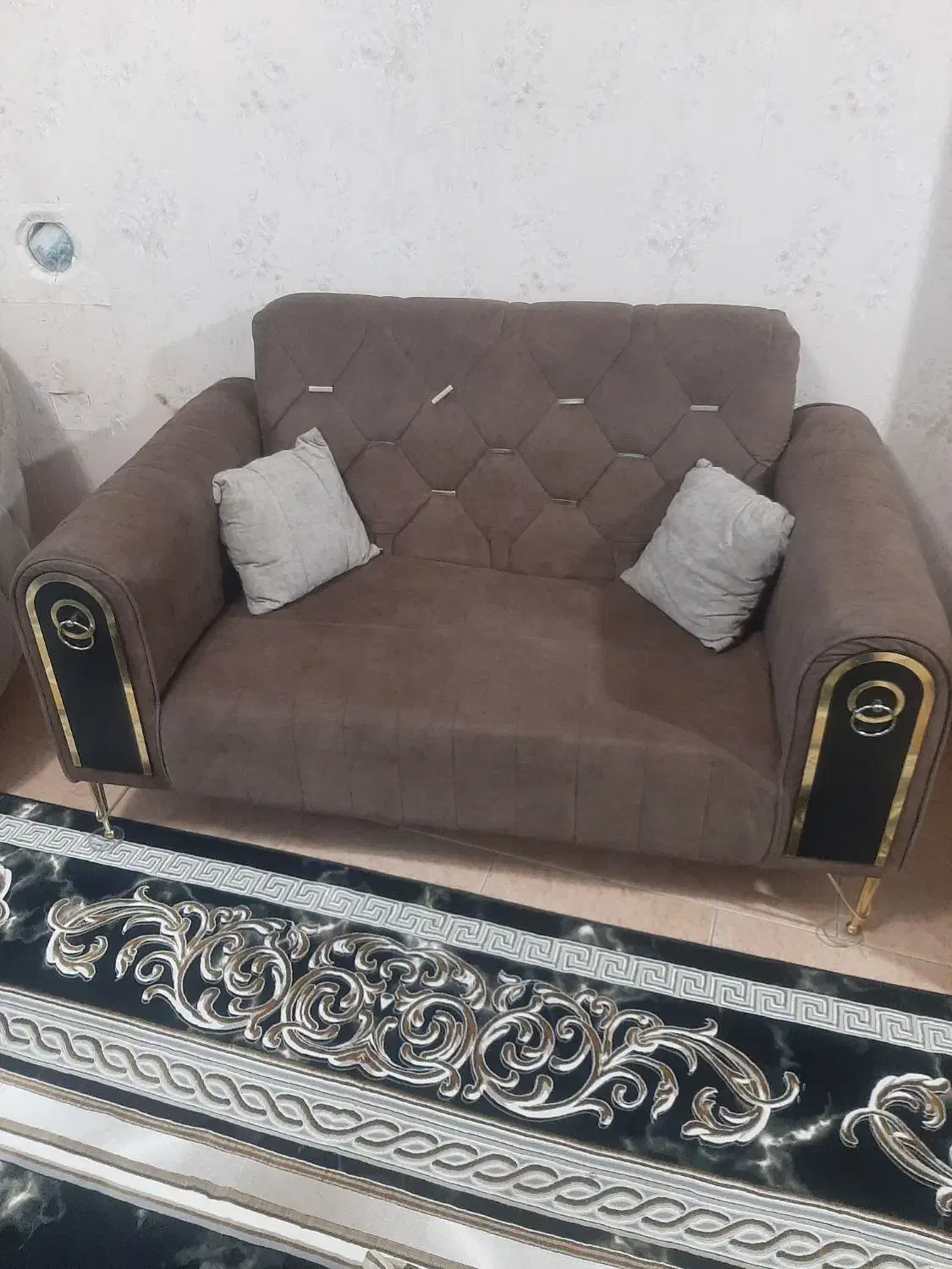 مبل هفت نفره درحد نو|مبلمان خانگی و میز عسلی|شیراز, فخرآباد (دروازه کازرون)|دیوار