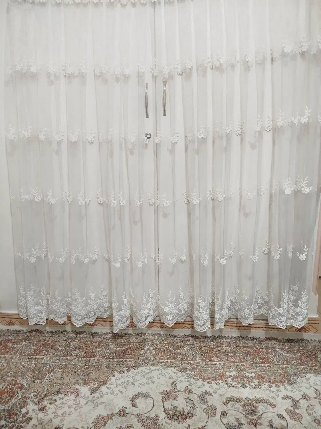 پرده اتاق خواب به همراه زیر پرده|پرده، رانر، رومیزی|تهران, بهداشت|دیوار