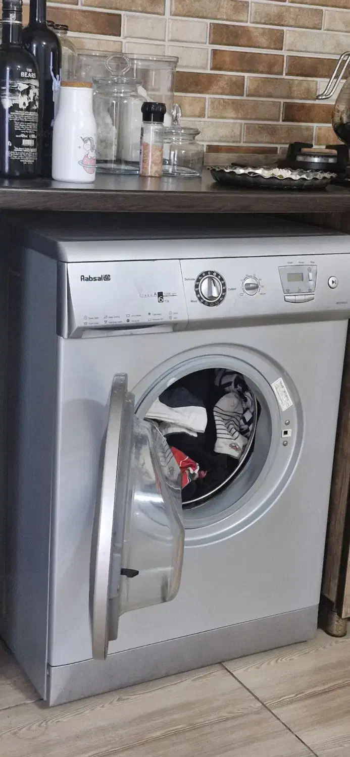 لباسشویی آبسال|ماشین لباسشویی و خشککن لباس|رشت, حسین آباد|دیوار