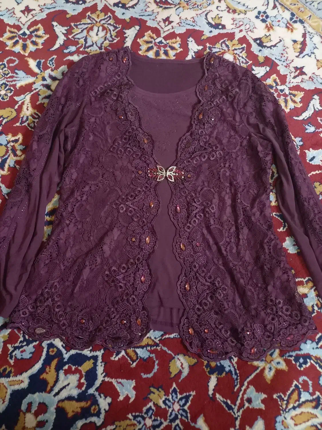 بلوز و دامن پلیسه|لباس|خرمآباد, |دیوار