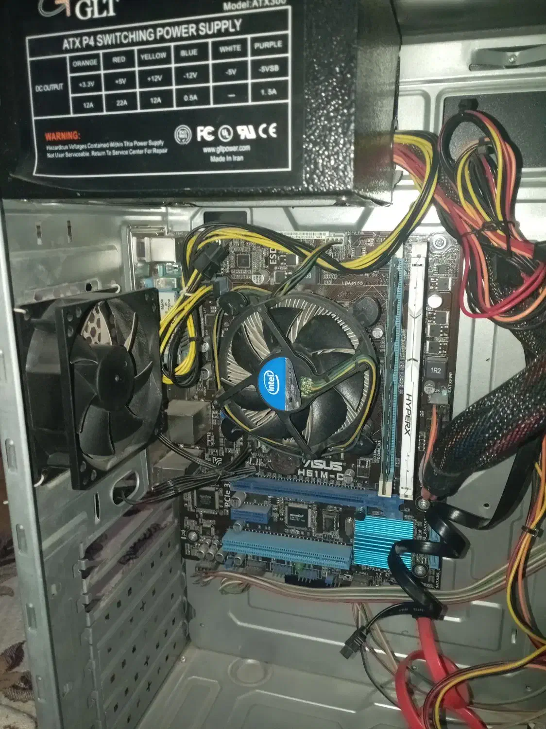 باندل ddr3 مادربورد و رم و پردازنده و پاور و کیس|رایانه رومیزی|کرج, شاهین‌ویلا|دیوار