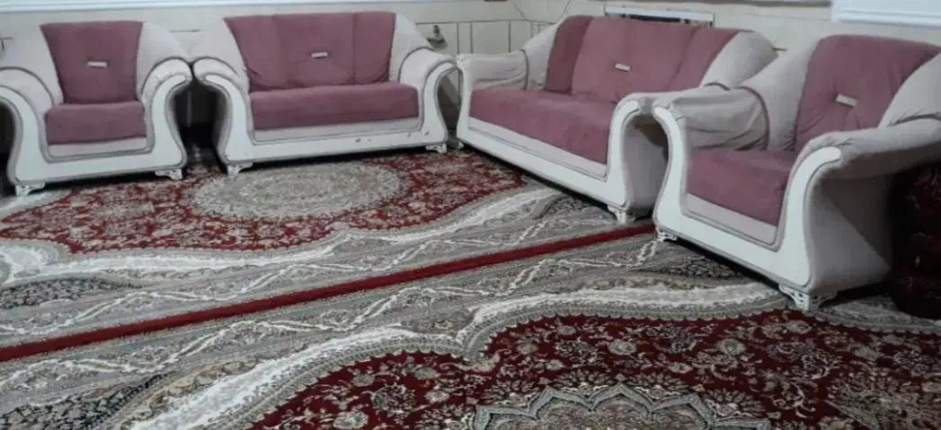 مبلمان ۷نفره|مبلمان خانگی و میز عسلی|مرودشت, فاز اول شهرک فرهنگیان|دیوار