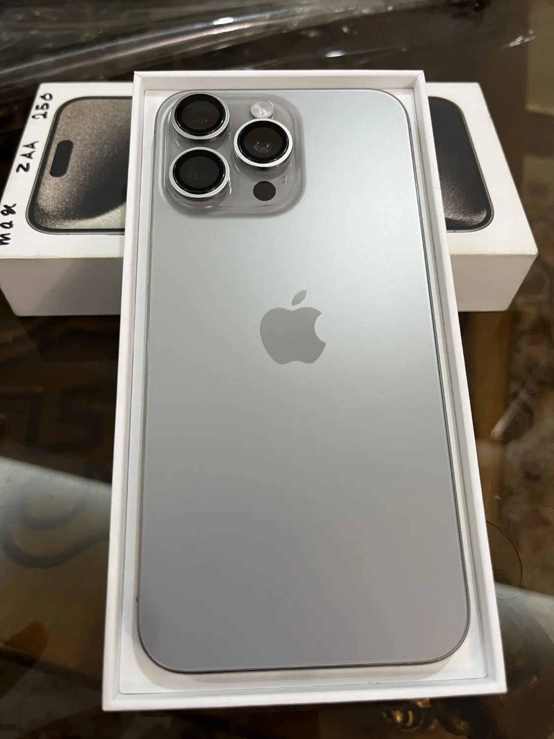iPhone 15 pro max آیفون در حد آکبند لازروقی|موبایل|تهران, دهم فروردین|دیوار