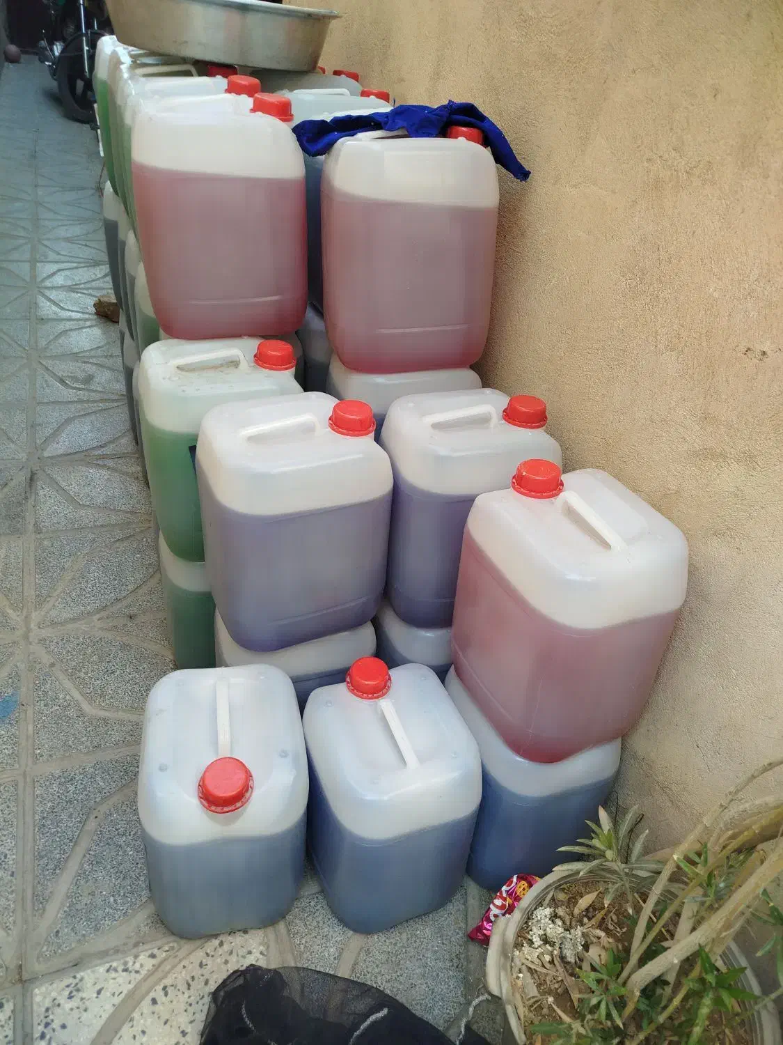 حراج پائیزه انواع مایه ده لیتری فقط220هزارتومن|مواد شوینده و دستمال کاغذی|همدان, |دیوار