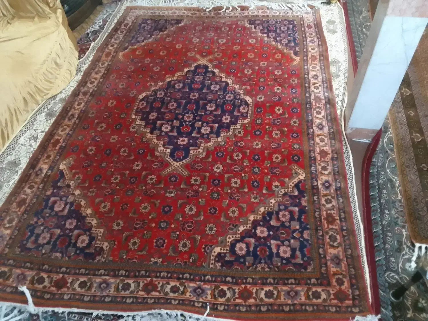 یک تخته فرش دست بافت ۶ متری|فرش|اردبیل, |دیوار