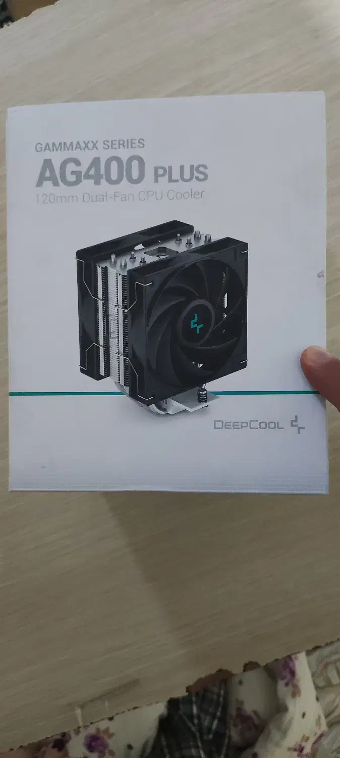 فن سی پی یو دیپ کول ag 400 plus|قطعات و لوازم جانبی رایانه|تبریز, |دیوار