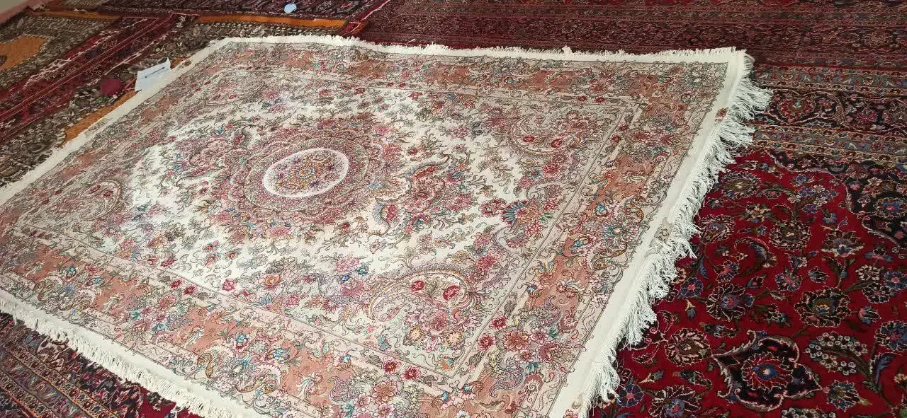 فرش دستبافت طرح خطیبی شش متری|فرش|آذرشهر, |دیوار