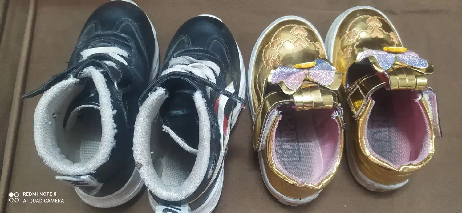 کفش دوخترونه در حد نونو سایز 24|کفش و لباس بچه|قم, وادی السلام|دیوار