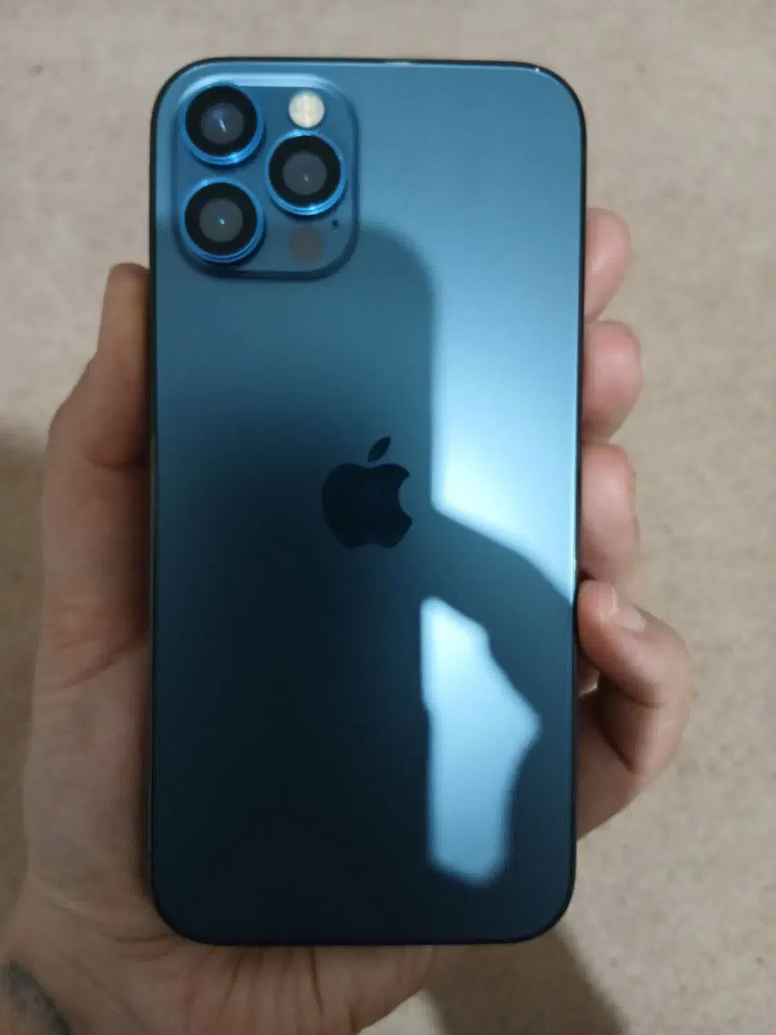 گوشی آیفون ۱۲ پرو سرمه‌ای در حد|موبایل|تهران, تهرانپارس شرقی|دیوار