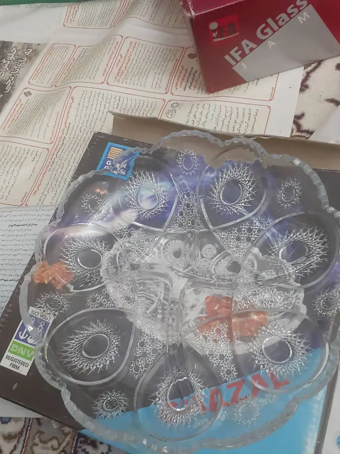 ظرف تنقلات خوری ۴ خانه|ظروف سرو و پذیرایی|تهران, زعفرانیه|دیوار