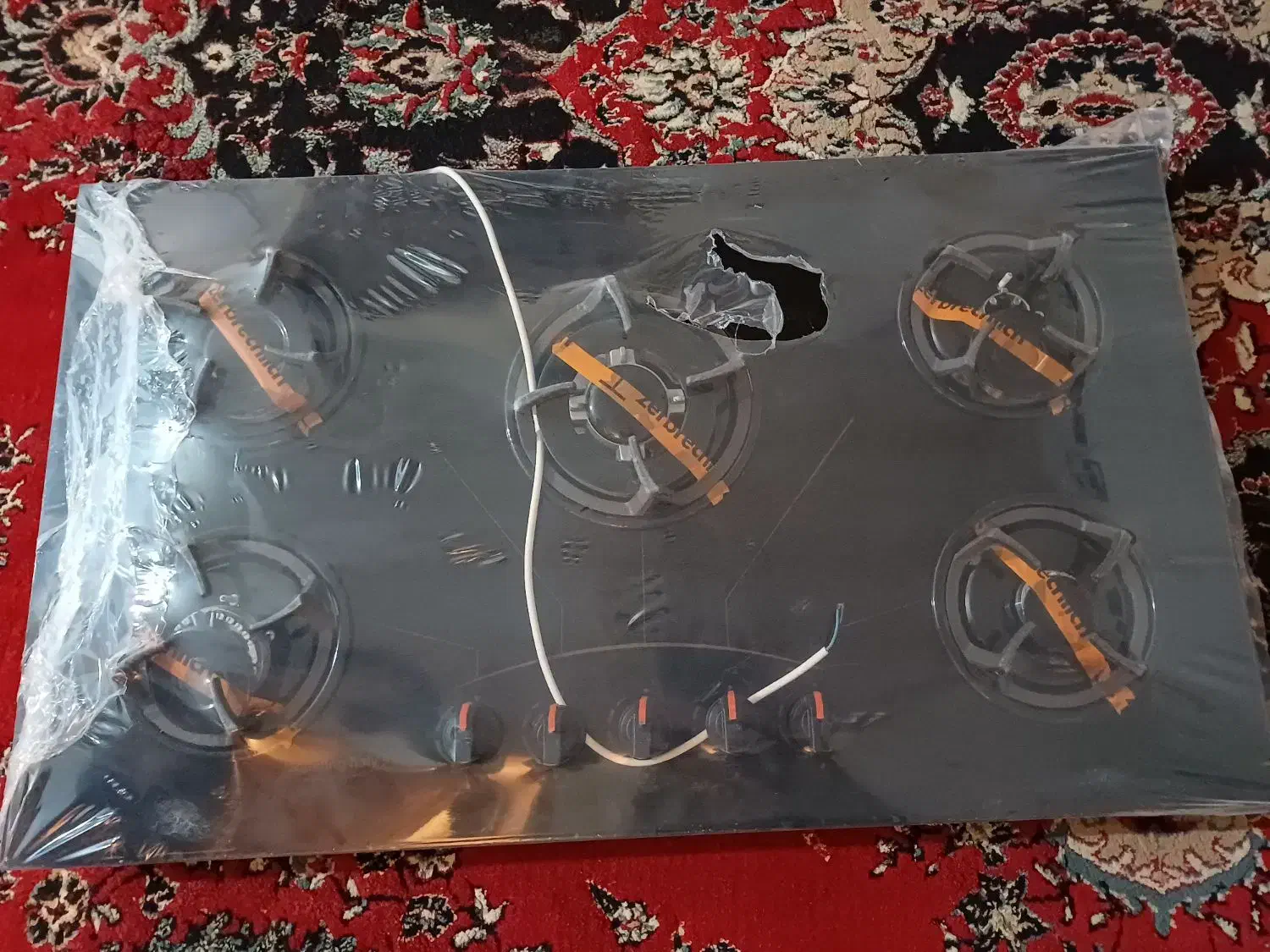 گاز صفحه ای شیشه ای|اجاق گاز و لوازم برقی پخت‌وپز|یاسوج, |دیوار