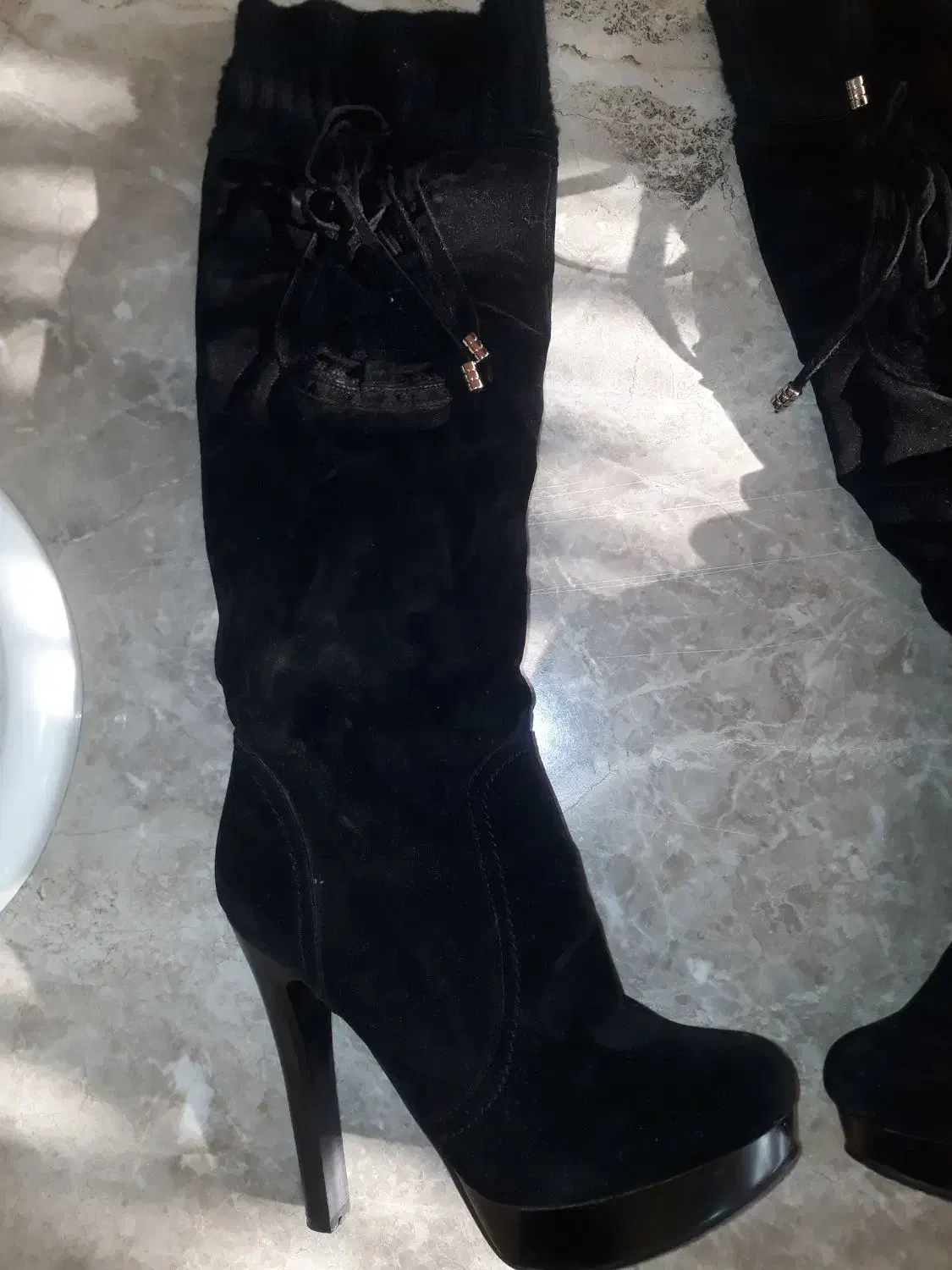 پوتین بلند زنانه سایز ۳۸پوتیت|کیف، کفش، کمربند|اندیشه, اندیشه فاز ۴|دیوار