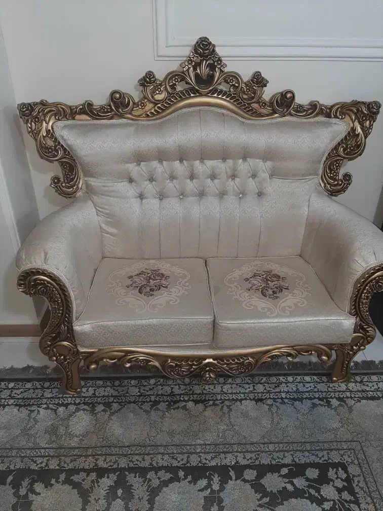 مبل در حد نو کاور کشیده|مبلمان خانگی و میز عسلی|رباط‌کریم, رباط‌کریم|دیوار