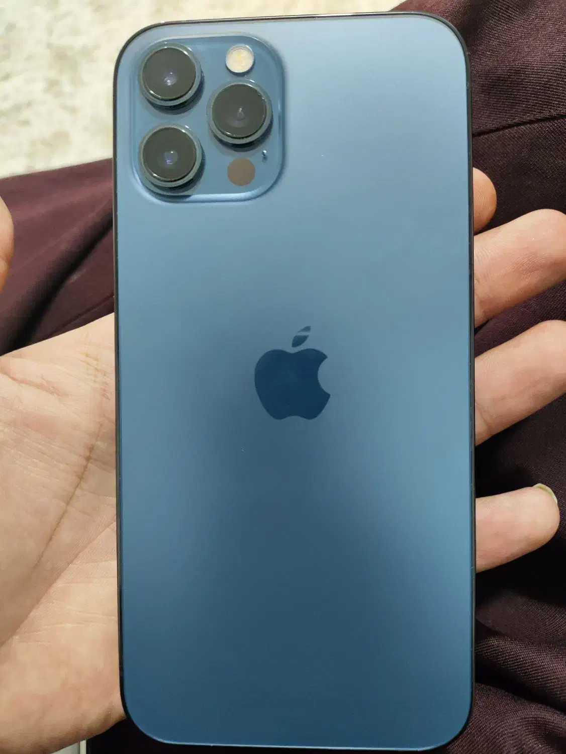 آیفون 12پرومکس 256 blue|موبایل|بانه, |دیوار