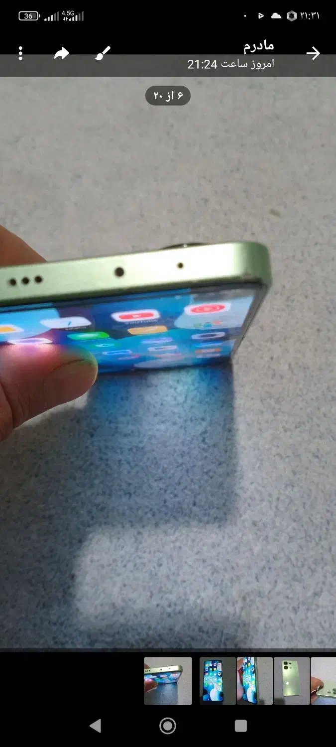 گوشی شیامی به همراه پاور بانک|موبایل|اسلامشهر, شهرک واوان|دیوار