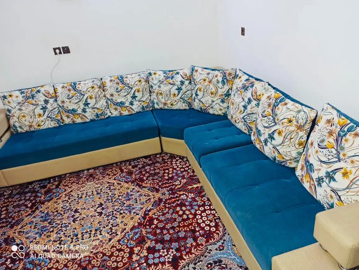 مبلمان ال به همراه گل میز|مبلمان خانگی و میز عسلی|شیراز, دانشگاه شیراز|دیوار