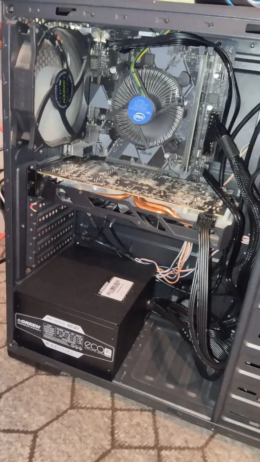 سیستم گیمینگ نو گارانتی دار|رایانه رومیزی|اهواز, کیانپارس |دیوار