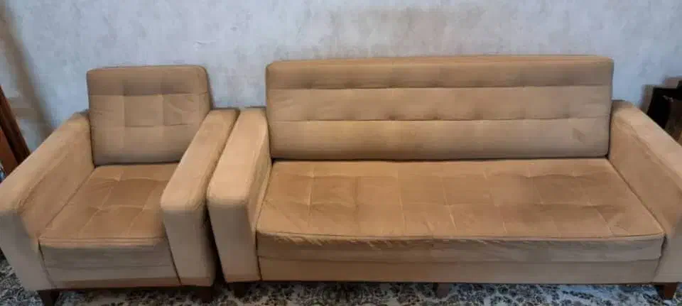 فروش فوری مبل راحتی شرکتی با فوم سفارشی|مبلمان خانگی و میز عسلی|اسلامشهر, شهرک لاله|دیوار