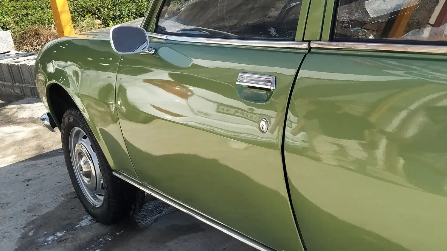 پژو 504 درجه یک|خودرو کلاسیک|شفت, |دیوار