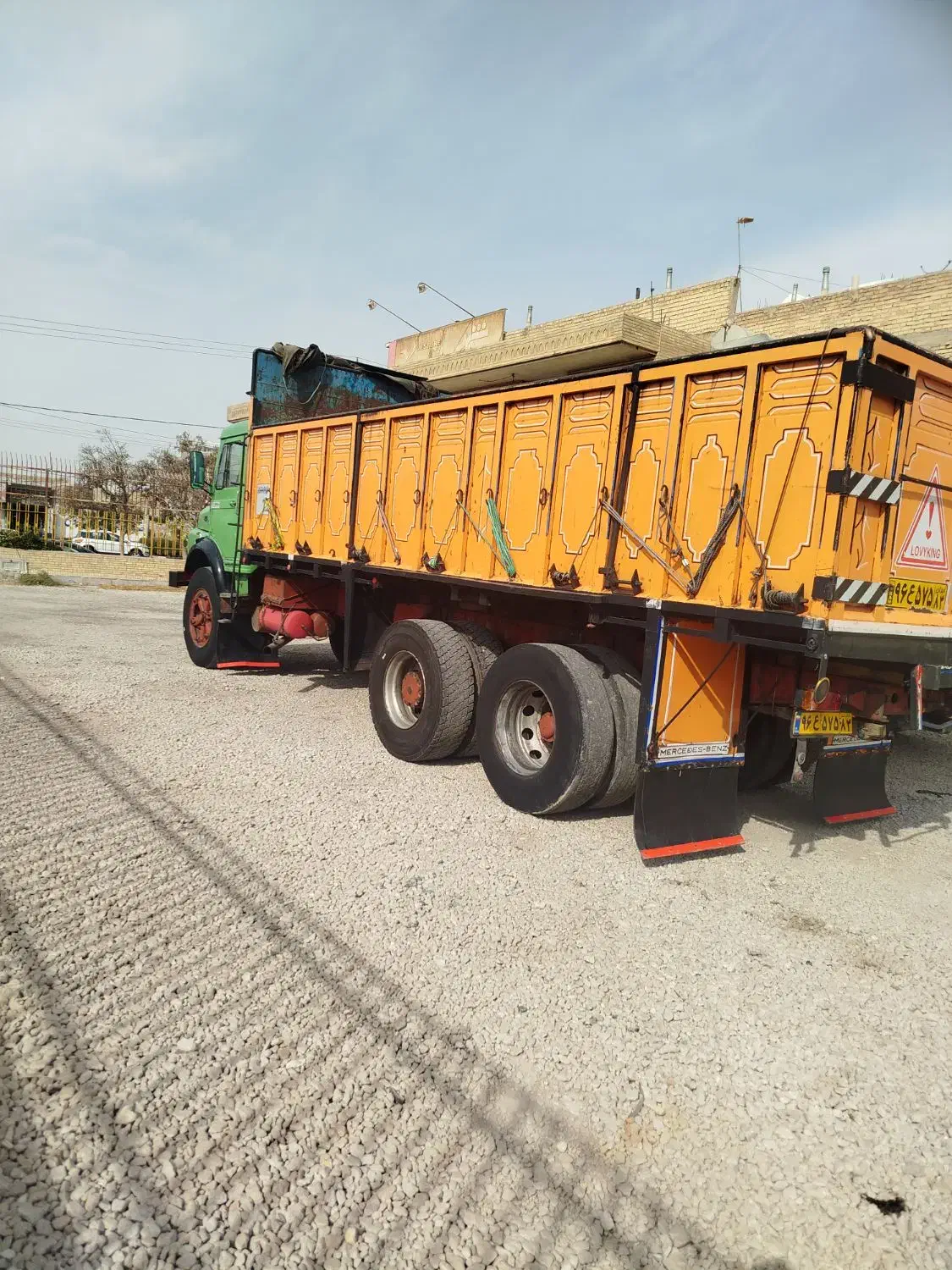 بنزدهچرخ قپونی مدل 58|خودرو سنگین|مرودشت, مسجد رسول|دیوار