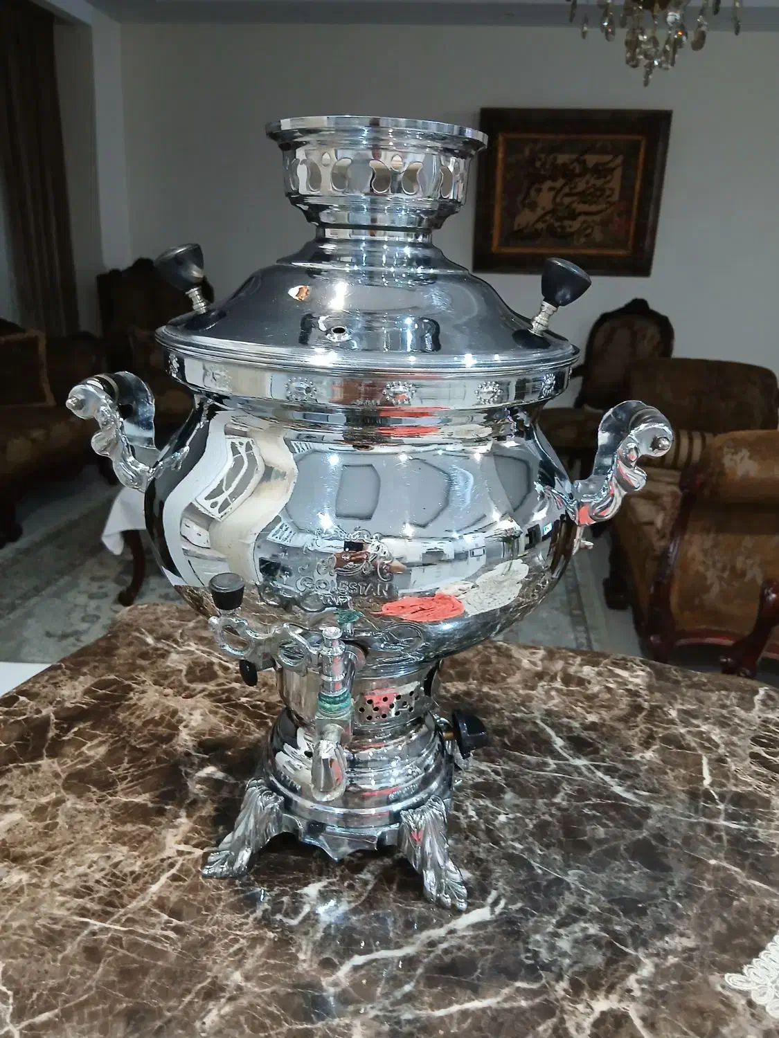 سماور گازی ۸لیتری برند گلستان|سماور، چایساز، قهوهساز|اندیشه, شهرک صدف|دیوار