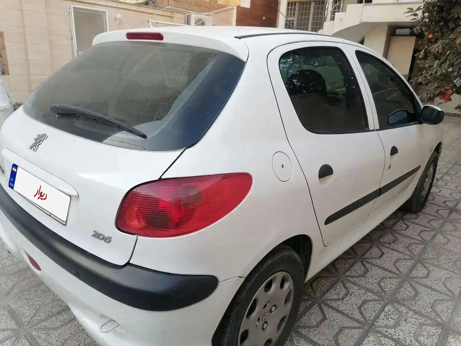 خودرو۲۰۶تیپ۵|خودرو سواری و وانت|گنبد کاووس, |دیوار