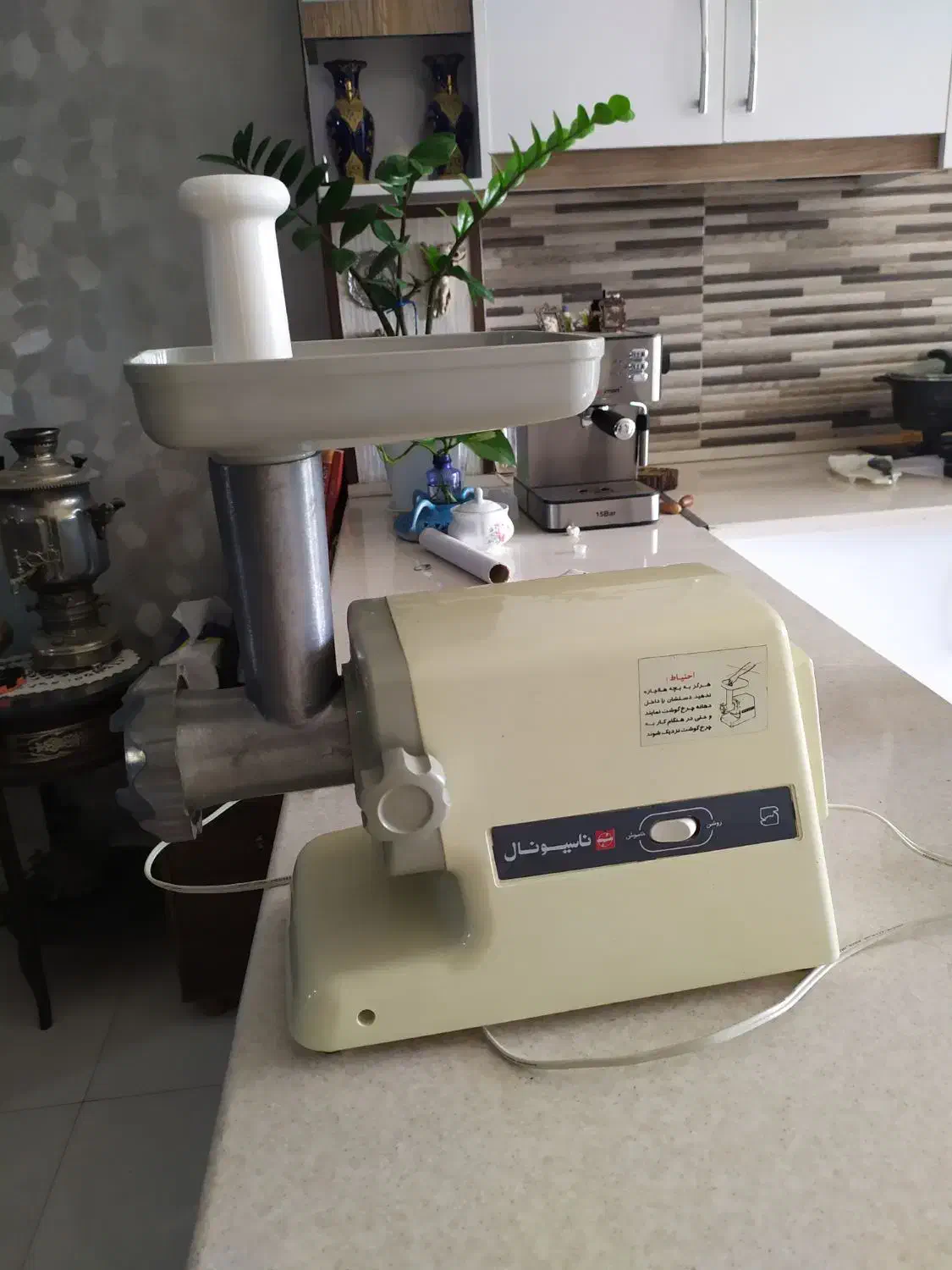 چرخ گوشت ناسیونال|خردکن، آسیاب، غذاساز|مشهد, زمرد|دیوار