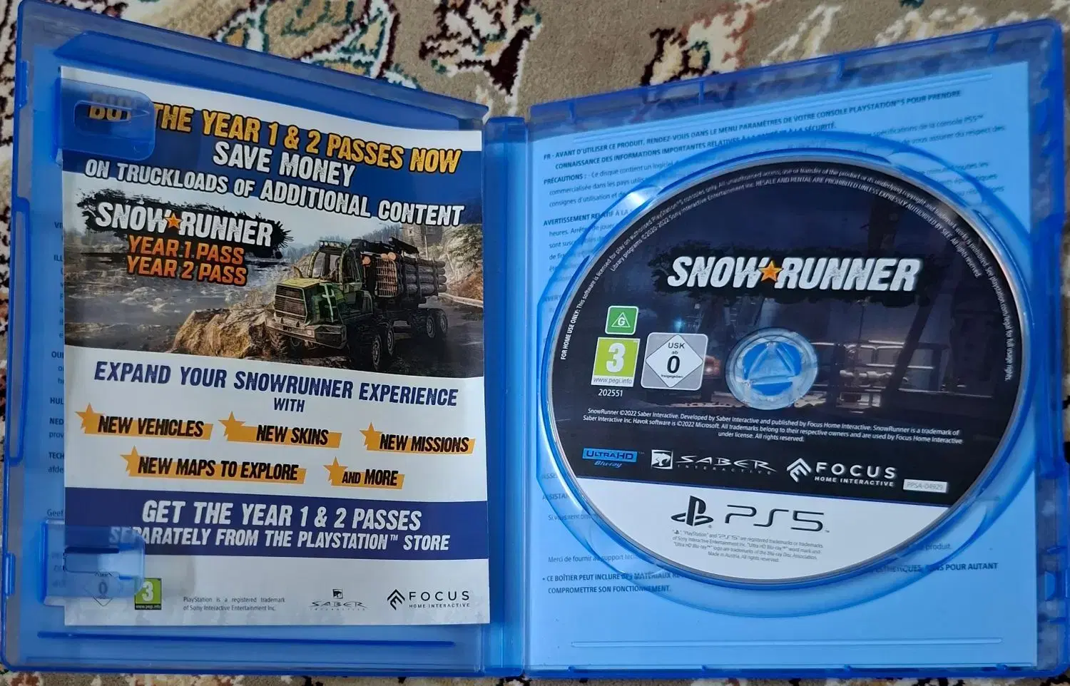 بازی ps5 snow runner|کنسول، بازی ویدئویی و آنلاین|شیراز, دینکان|دیوار