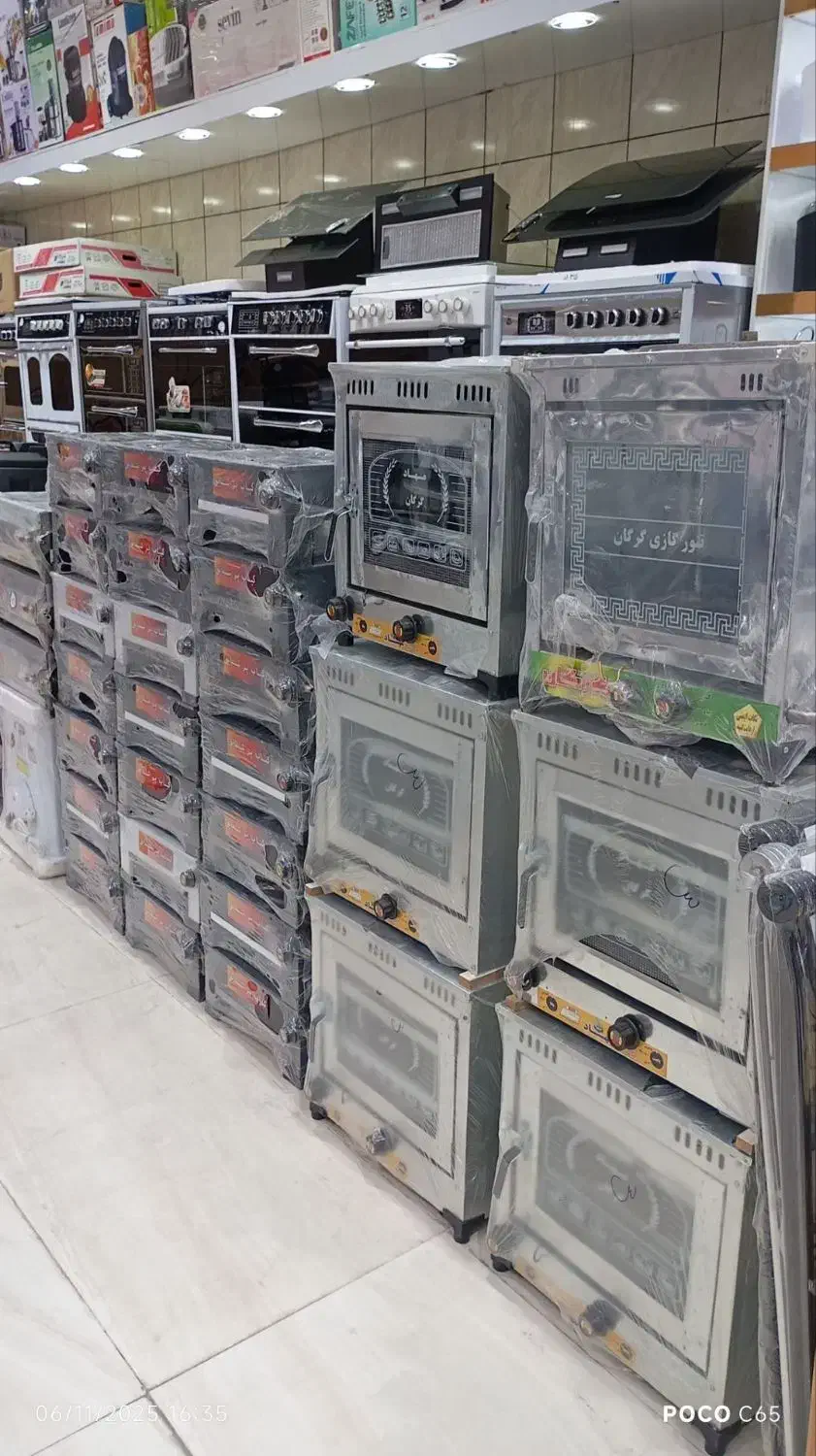 تنورگازی دوسینی(مهاد.گرگان)چدن ضخیم دوشعله باارسال|اجاق گاز و لوازم برقی پخت‌وپز|مشهد, شهید آوینی|دیوار