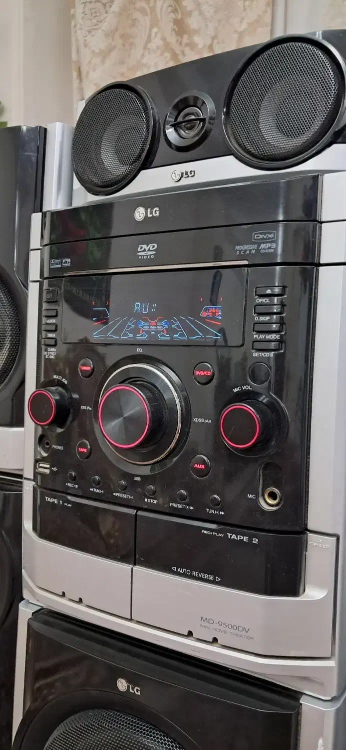 ظبط خانگی الجیLG 9500DV قوی و تمیز بلوتوث دار|سیستم صوتی خانگی|تهران, یافت آباد شمالی|دیوار