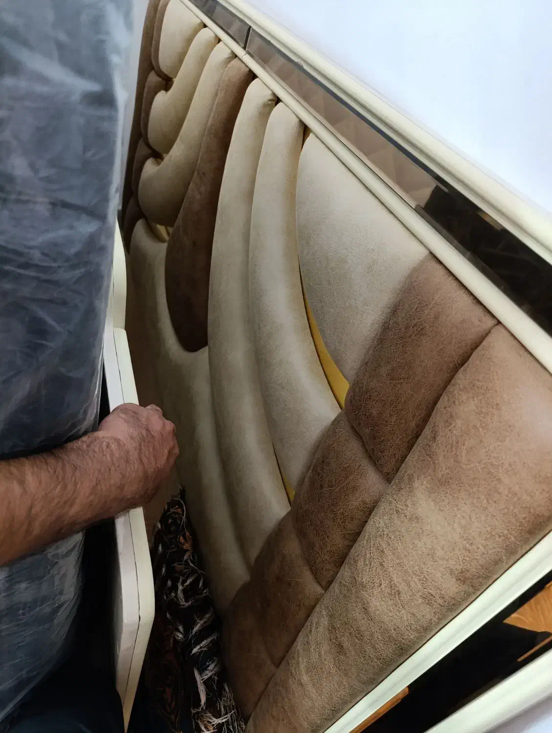 تخت خواب جهیزیه|تخت و سرویس خواب|شهرضا, |دیوار