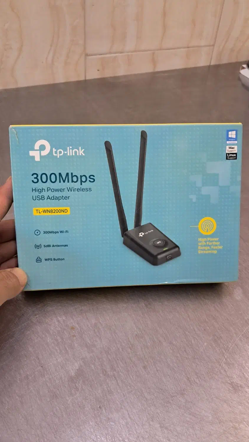 کارت شبکه وای فای tp-link|مودم و تجهیزات شبکه|نجفآباد, طالقانی|دیوار