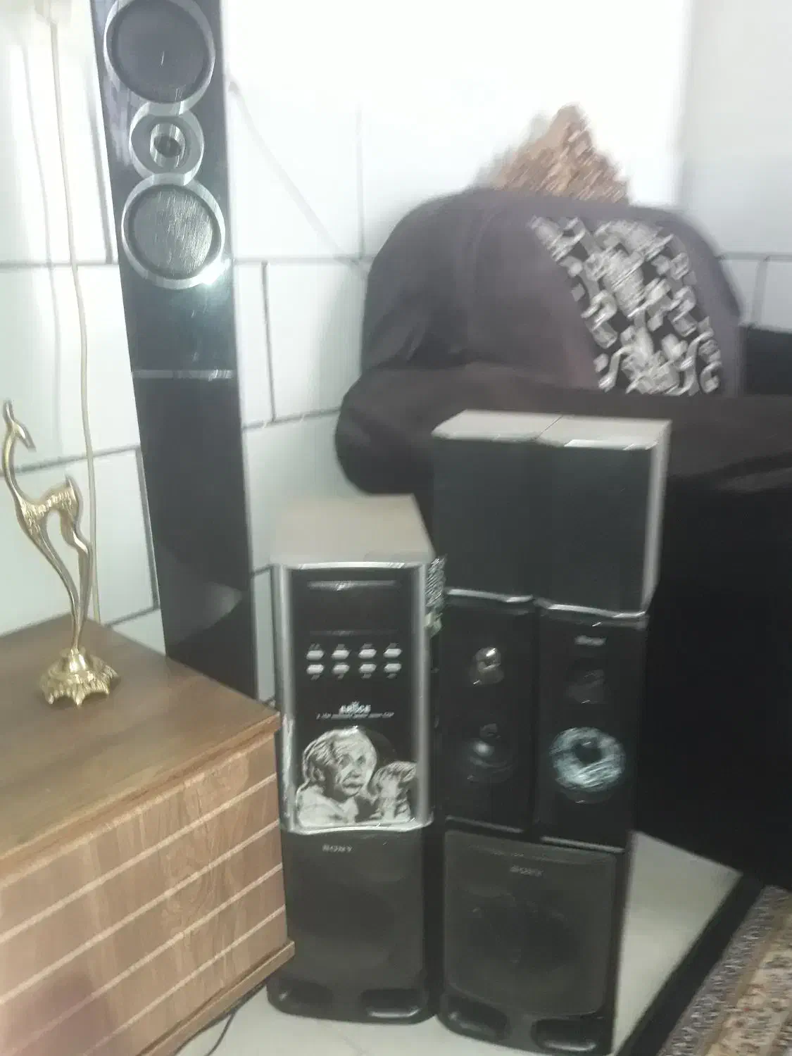 اسپیکر بلوتوثی فلش خوربا هفت عدد باند|سیستم صوتی خانگی|اراک, |دیوار