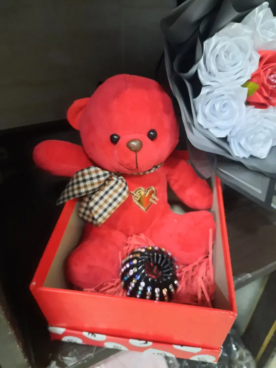 عروسک ولنتاین و گل|اسباب‌‌بازی|ساوه, |دیوار