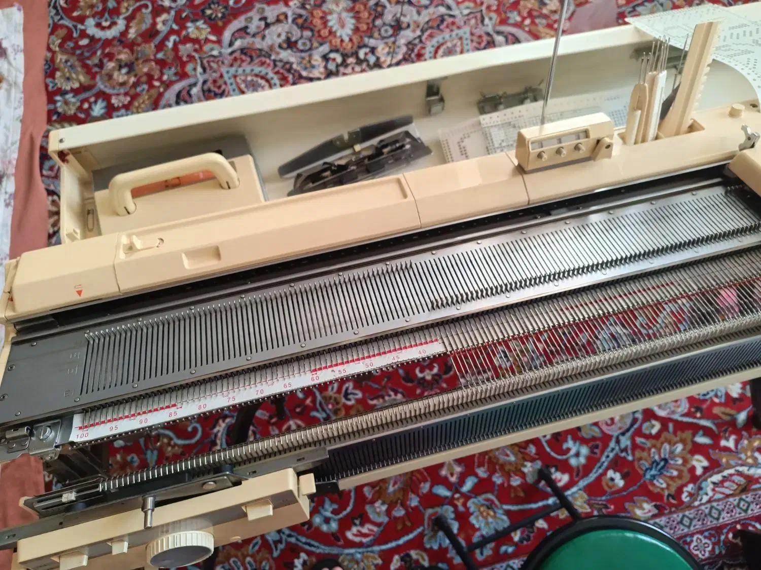 این ماشین بافندگی برای فروش هست|لوازم خیاطی و بافتنی|گلپایگان, |دیوار