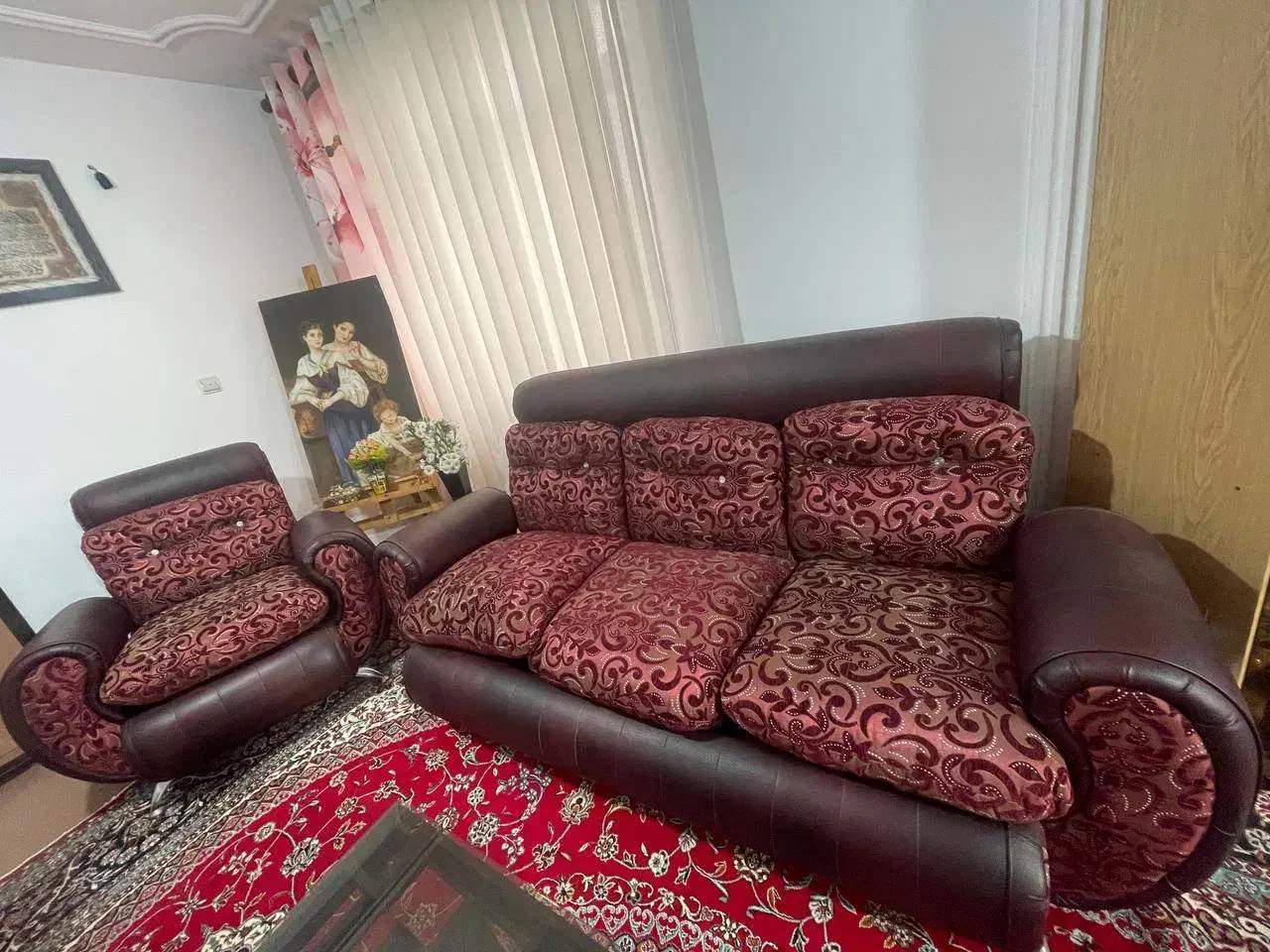 مبل و عسلی|مبلمان خانگی و میز عسلی|تنکابن, |دیوار