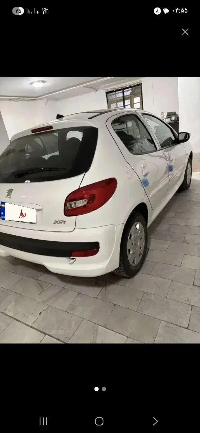 پژو ۲۰۷ پانوراما موتور تیوفایو پلاس خشک|خودرو سواری و وانت|زاهدان, |دیوار