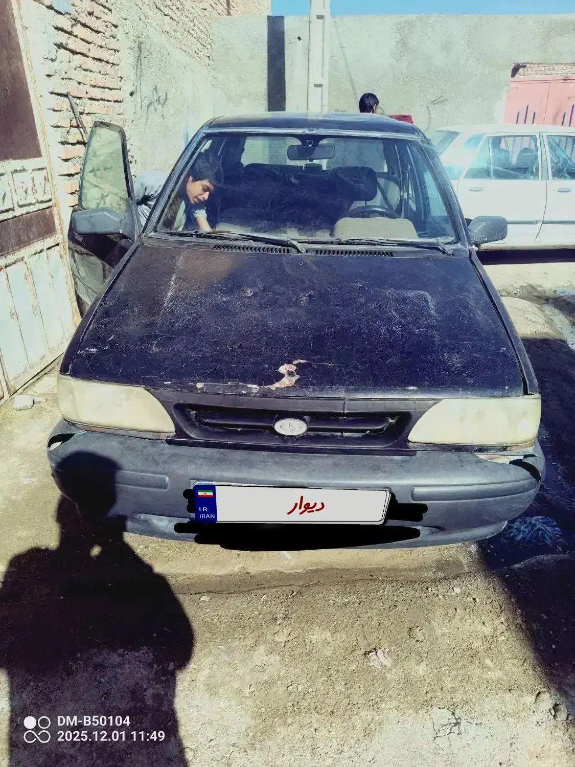 پراید مشکی 131 صبا معاوضه با پژو موتور گیربکس سالم|خودرو سواری و وانت|زاهدان, |دیوار