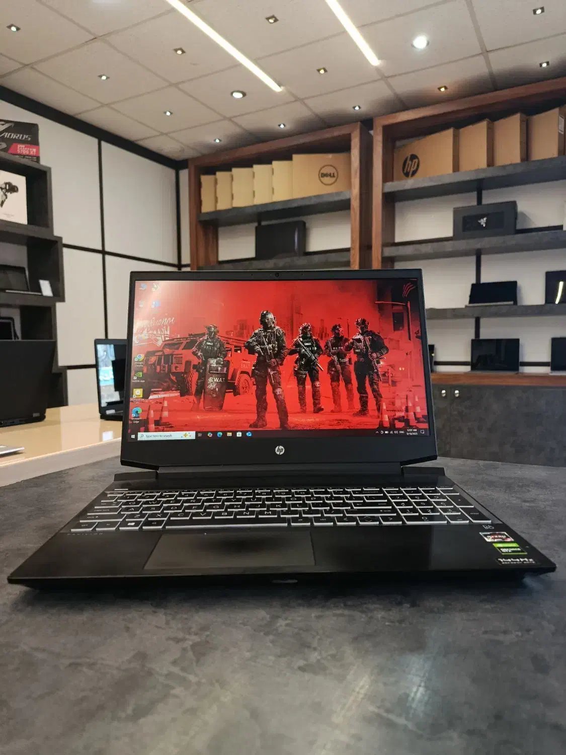 لپتاپ گیمینگ و رندریگ HP Pavilion Gaming 15|رایانه همراه|قم, صفائیه|دیوار