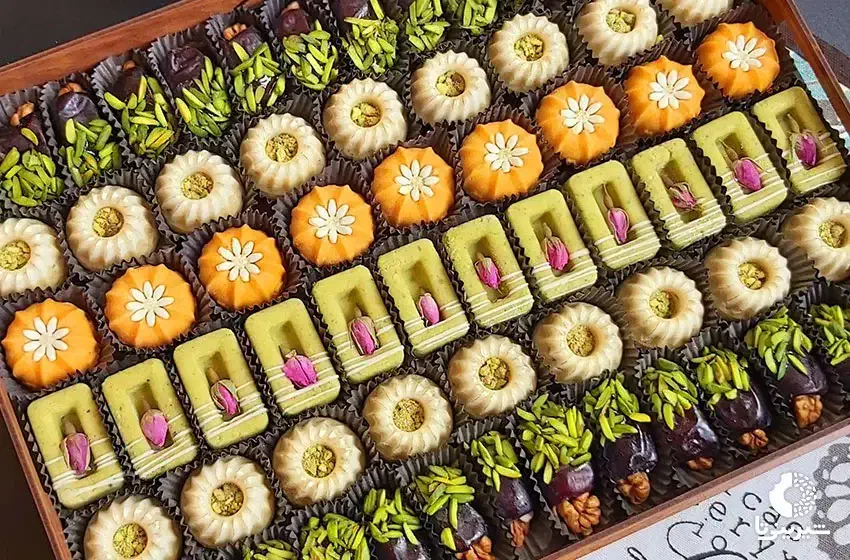 انواع حلوا بوتیکی مدرن|خوردنی و آشامیدنی|کاشان, قطب راوندی|دیوار