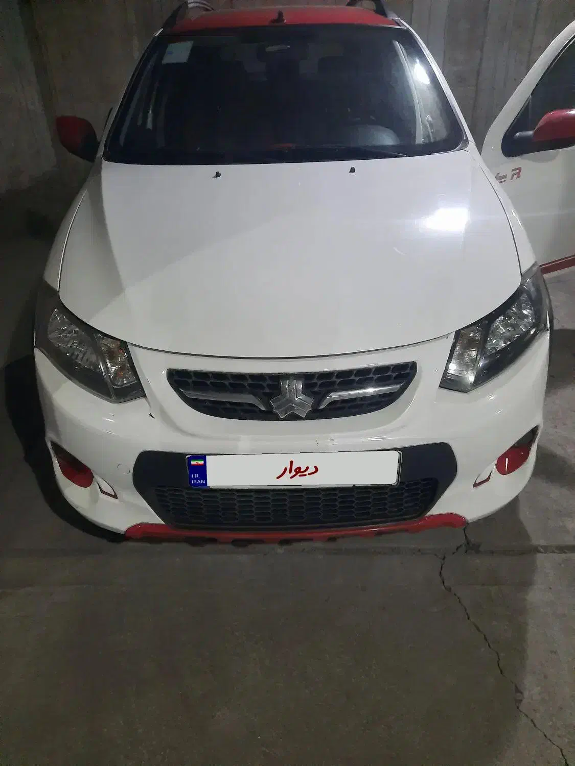 کوییک ار سفید قرمز|خودرو سواری و وانت|تبریز, |دیوار