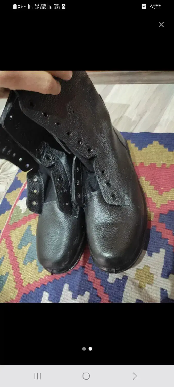 پوتین سربازی|کیف، کفش، کمربند|پارس‌آباد, |دیوار