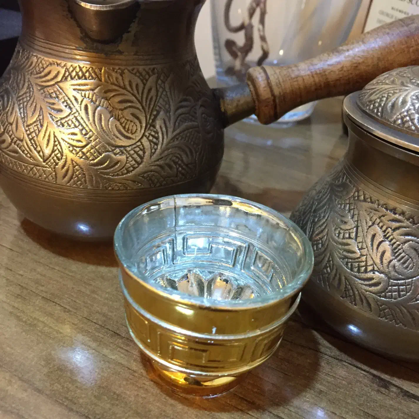 فروش دله قهوه سوری اصل مس دونه ای ۱۲۰۰|قوری، کتری، قهوه‌ساز دستی|اهواز, کمپلو جنوبی|دیوار